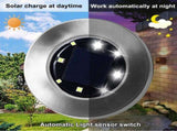 16 Pack Solar Ground Lights, Waterproof In-Ground Landscape Lights for Garden Paths, Lawns, Patios V1189-LC-AMZ-00220