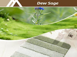 Bathroom Rugs,Ultra Soft Absorbent Bath Mat,Beige Non-Slip TPR Backing Stays in Place, Machine V1107-113-35468-GRN4