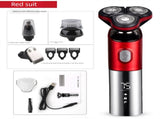 Electric Shaver for Men 3D Rotary Razor Wet and Dry Waterproof USB Rechargeable LED Display Travel V888-ELOSUNG41979
