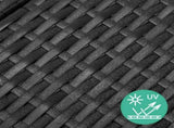 Gardeon 2PC Sun Lounge Wicker Lounger Outdoor Furniture Beach Chair Garden Adjustable Black FF-LOUNGE-WA-BK2X