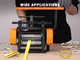Rolling Mill, 1.77"/45 mm Jewelry Mill Machine, 1 2.4 Gear Ratio, 3-in-1 Multi-function V952-SHYYPJ3H145MRZZ3YV0