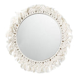 re Boho Cotton Rope Woven Mirror Wall Hanging Decorative Multipurpose Use V1370-AZ4-19618