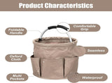Cleaning Caddy,Cleaning Bag Organizer with Handle Tools Bag for Detailing Supplies, Bag Only, Gray V1259-DP01-A-2695