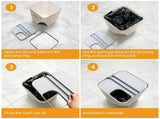 18L Stackable Plastic Kitchen Trash Bin Household Classification Storage Box V1181-HO0243-NEW