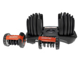 1x 24kg Powertrain Adjustable Dumbbell DMB-BF1-024-1