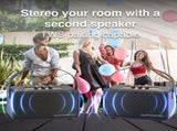 SoundTec Retro Bluetooth Boombox Black V1031-SP-ST15BK-317