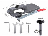 Carpenter Tools 35mm Concealed Hinge Drilling Jig Guide Hinge Hole Drilling Guide Carpenter V1366-AZ2-W-03358