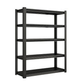 120x40x183cm Metal Garage Shelving Rack Heavy-Duty Steel Storage V63-953401