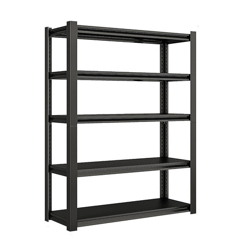 120x40x183cm Metal Garage Shelving Rack Heavy-Duty Steel Storage V63-953401