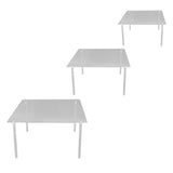 3 Set Square Clear Acrylic Cake Stand Acrylic Cupcake Stand for Cake Pizza Dessert Christmas Wedding V1294-YM0710-3117230340411