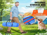 Dog Agility Training Equipment, 4 PCS Set with Adjustable High Hurdles,6 Weave Poles,Jump V952-TYKMJKCTJJCKST31JV0