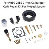 Universal Carburetor Repair Kit For PHBG 21BS 21mm Carburetor Rebuild Kit For ATV GO-Kart Scooter V1369-AZ3-W-13884