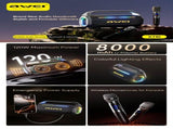 AWEI KT18 Portable Karaoke Bluetooth Speaker with 2 Wireless Microphones,black V1300-KT18-BLACK