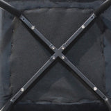 Dining Chairs x 4 Padded Seat Soft Velvet CH1129-FL-4-BK