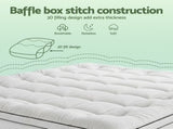 Giselle Bedding King Mattress Topper 5cm Coral Fleece TOPPER-FLEECE-5-K