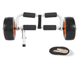 Kayak Cart, 90 kg Load Capacity, Foldable Kayak Trolley with 25.4 cm Solid Rubber Tires & 1 Ratchet V952-SPSPHTTC10IN3S906001V0