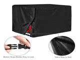 Universal Generator Cover for 5500-15000 Watt Waterproof Heavy Duty 600D Oxford Fabric Covers Black V1189-LWWAL-20260325-00673
