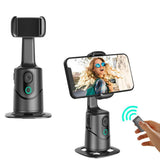 AI Smart Phone Gimbal 360-Degree Rotating Gesture Control Bluetooth Remote Face and Body V1263-JX-7023