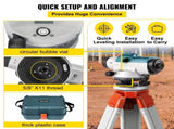 Automatic Optical Level 24X Optical Auto Level Kit High Precision Height/Distance/Angle Level V952-ZDGXBSZY24M4FS1F1V0