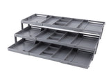 Drawer Organizer Single Row Expandable Folding Jewelry Organizer Tray Earring Storage Display Case V1294-YM0901-3117240180712