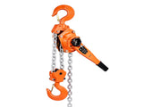 Manual Lever Chain Hoist, 6T 6000KG Capacity Heavy Duty Come Along, 3M Lift G80 Alloy Steel Chain V952-CGKSBHLHL6T1EG5BT001V0