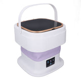 Portable Washing Machine 11.5L Large Capacity 3 Timer Modes Mini Foldable Washer with Drain Hose for V1294-YM0901-3113240283311