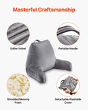 VEVOR Reading Pillow Standard Size Bed Pillow with Shredded Memory Foam Washable V952-CGYDZSTANDARWEC2U001V0