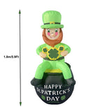 St. Patrick's Inflatable for St. Patricks Day Decorations Outdoor V1192-AZ-W-29604
