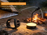 Portable Mosquito Repellent Fan and Ultrasonic Wristband Set - USB Rechargeable Hanging Fly Repeller V888-ELOSUNG56368