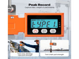 Digital Crane Scale, 1100 lbs/500 kg Max Capacity, Heavy Duty Industrial Hanging Scale with Cast V952-ZXDCDZK100GY2HJJS001V9