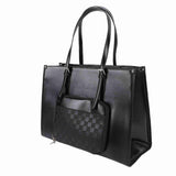 Multifunctional Laptop Bag Insulated Lunch Compartment Multipurpose Water Proof PU Work Bag V1294-YM0901-3118250109711