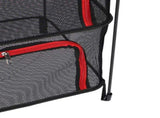 Hanging Drying Mesh Foldable 4 Layer Multifunctional Thickened Hanging Mesh Net for Clothes Fish Red V1294-YM0901-3117240230011