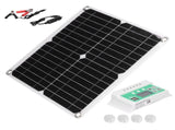 40W 18V Monocrystalline Silicon Flexible Solar Panel with 10A Solar Charge Controller for Outdoor V1294-YM0901-3114210079211