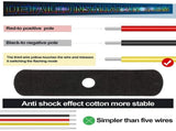 LED Amber Strobe Lights Vehicle Emergency Strobe Lights for Trucks LED Flashing Car Lights V1188-CYX-J02-1627