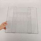 Expandable Transparent Acrylic Cutlery Tray for Kitchen Storage V1192-AZ-W-31411