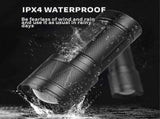 Ultra-Bright Handheld Flashlight Rechargeable Zoomable Tactical Torch V1263-JX-4304