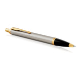 PARKER IM BrshMetal Ball Pen Med Blu V177-D-PAR1931670