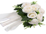 Artificial Rose Bridal Bouquet Beautiful Elegant Lightweight Artificial Rose Bouquet Wedding V1294-YM0901-3115250116111