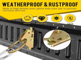 20pcs Steel E-Track O Ring Tie-Down Anchors, Secure Cargo in Enclosed/Flatbed Trailers, Trucks, Load V1258-DP02-F-579