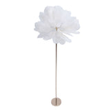 Ostrich Plume Floor Lamp Iron Art 61 Inch LED USB Stepless Dimmable Modern Decorative Standing Lamp V1294-YM0901-3119240098411