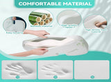 2 x Bamboo Memory Foam Pressure Relief Seat Cushion V915-MB0001X2