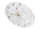 Simple Marble Wall Clock Fashion Cracked Acrylic Material UV Printing Clock Living Room Decoration V1294-YM0710-3115210161611