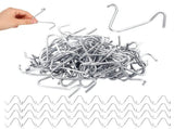 100Pcs T Post Wire Clips T Post Clips T Post Clips Fencing Clips for Securing Galvanized Steel V1369-AZ3-W-16262