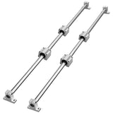 Linear Guide Rail Set, SFC20 1200mm, 2 PCS7.2 in/1200 mm SFC20 Guide Rails PCS SC20 Slide Blocks V952-ZXH20MM1200MM30G9V0