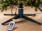 Jingle Jollys Christmas Tree Stand 360&deg Rotating for Xmas Tree Up to 2.7M with Remote Control XM-TR-E-STAND