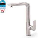 Brushed Nickel New Design Kitchen Mixer Sink Tap Laundry Faucet Swivel Spout V1233-KRF501N