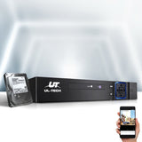 UL-tech 8CH DVR 1080P 5in1 CCTV Video Recorder 4TB Hard Drive CCTV-SOLO-DVR-8CH-4TB