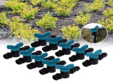 50PCS 25x1/2in Male Thread Irrigation Shut Off Switch Valve Barbed Ball Valve for Garden Supplies V1294-YM0901-3111210175711