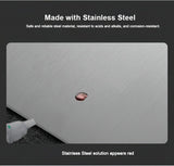 3x Stainless Titanium Steel Anti-Bacterial Mildew-Proof Cutting Chopping Boards V563-HY1281305
