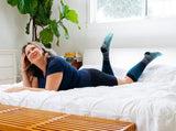 Wide Calf Compression Socks for Women & Men Extra Large Size Support Socks for Nurses Running V1258-DP02-F-505